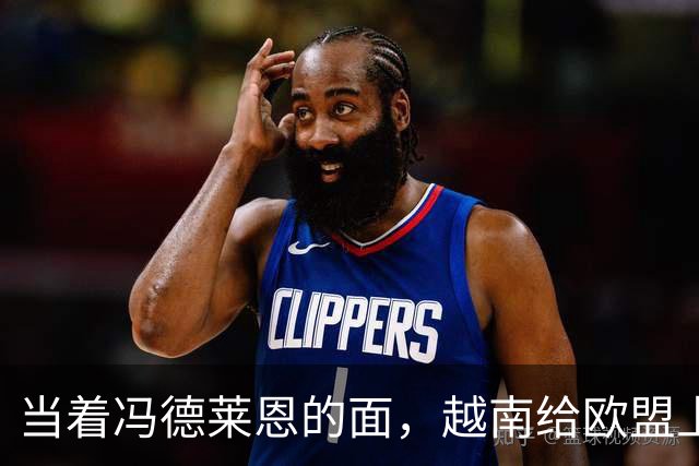 当着冯德莱恩的面，越南给欧盟上了一课：什么叫“中国力量”
