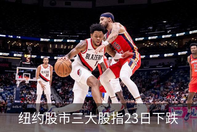 纽约股市三大股指23日下跌